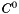 $C^{0}$